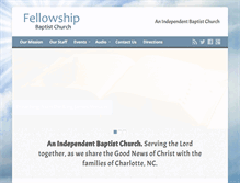 Tablet Screenshot of fbccharlotte.com